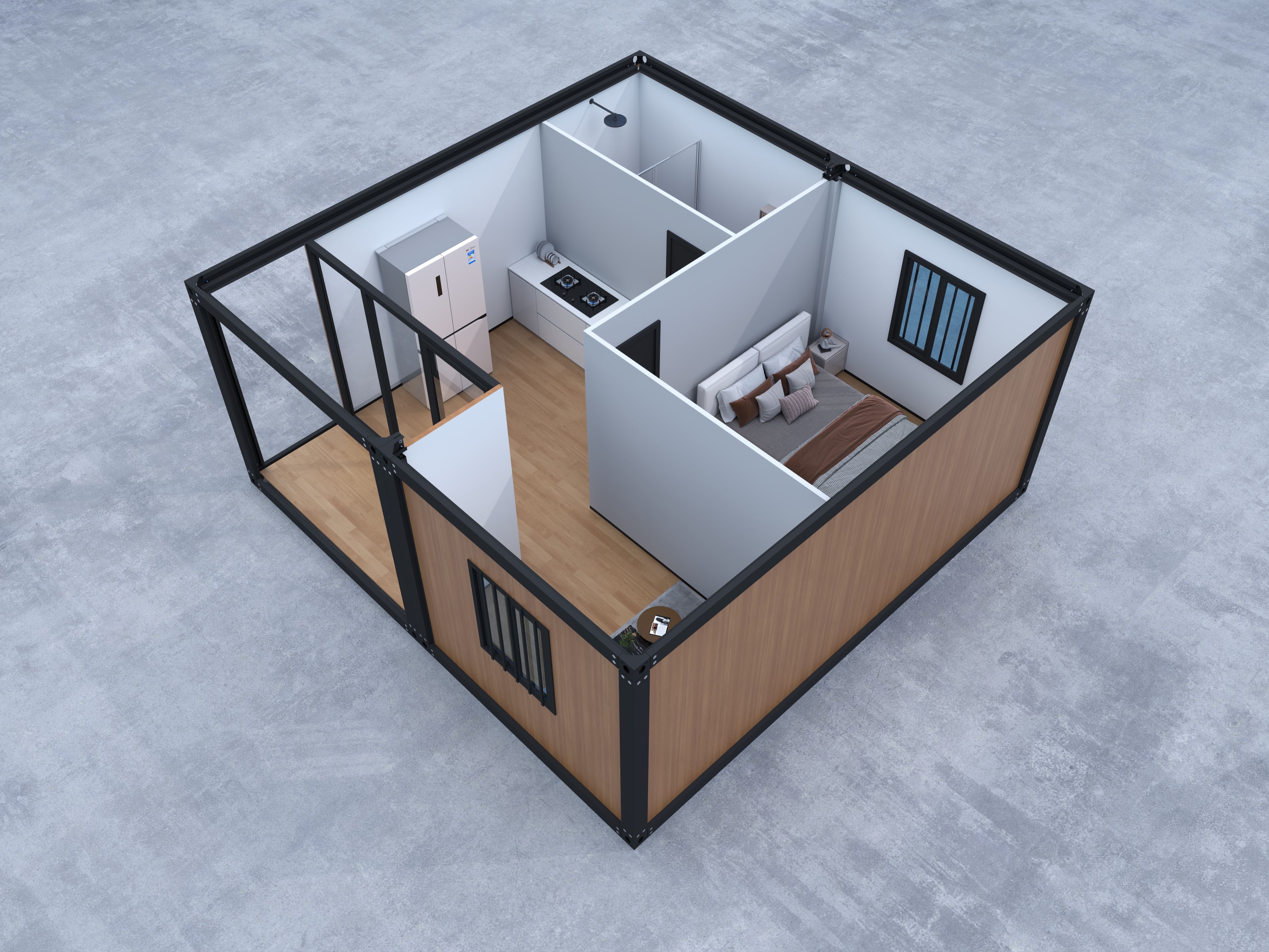 Interior 1 dorm vista 2