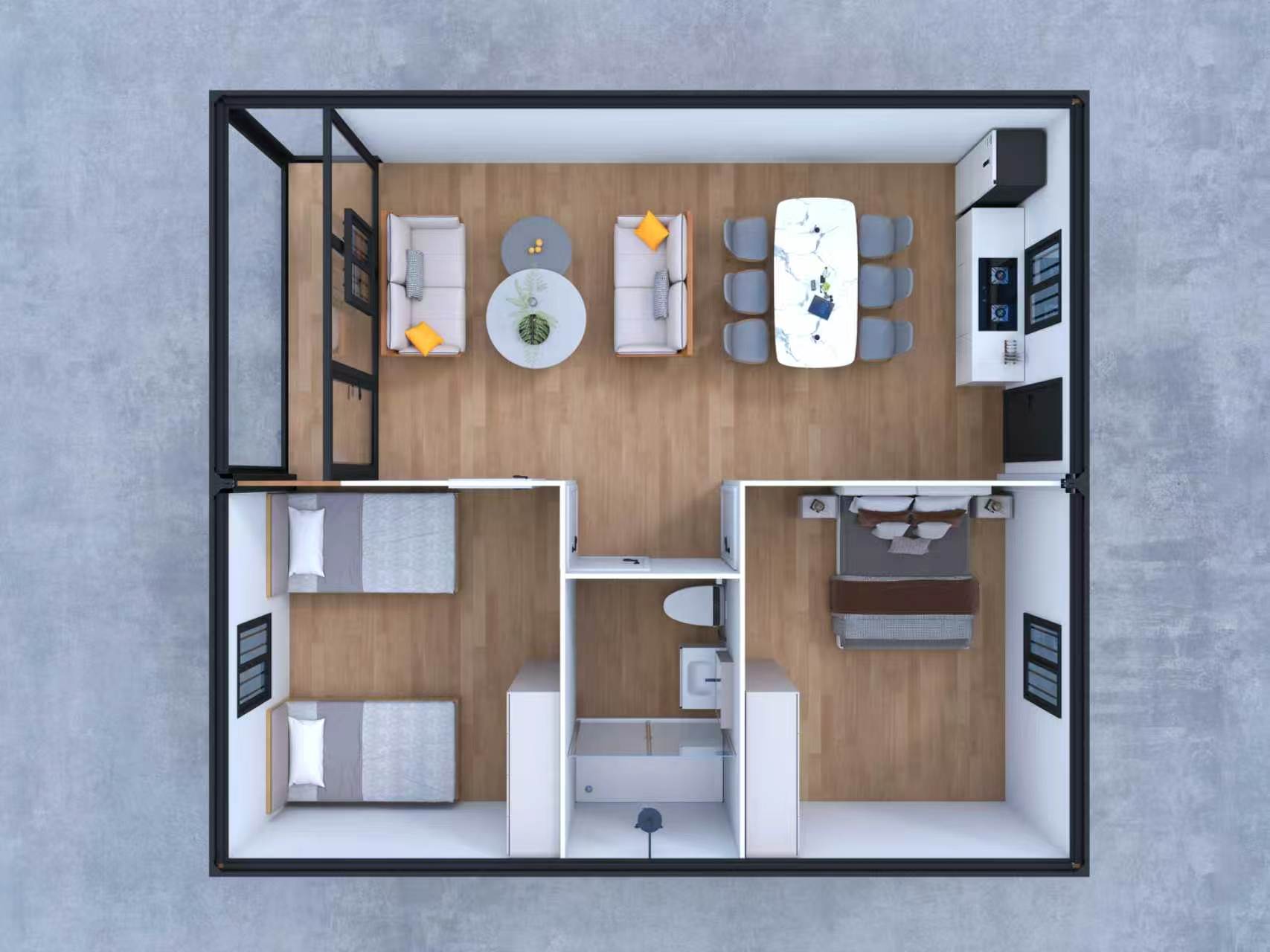 Interior 2 dorm vista 1